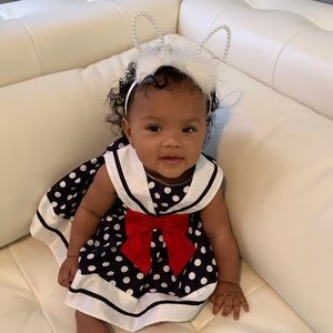 Nautical summer dress